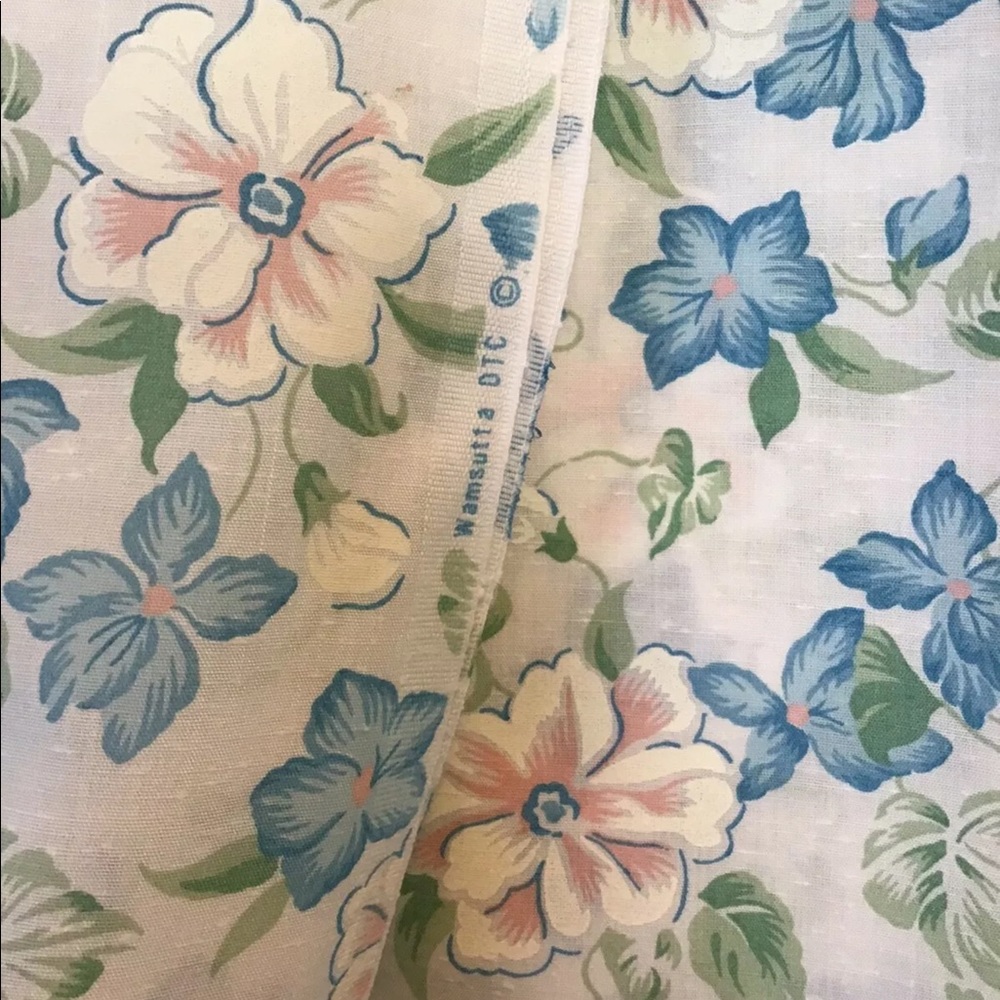 Wamsutta OTC Semi Sheer Floral Fabric
